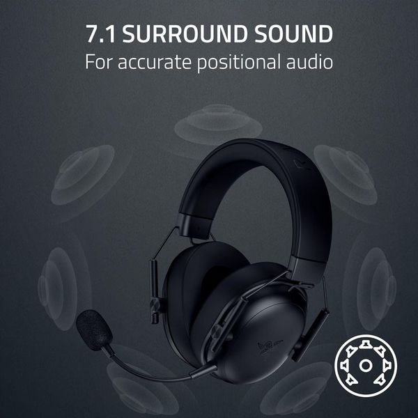 Razer Blackshark V3 X Hyperspeed Gaming Headset - Black