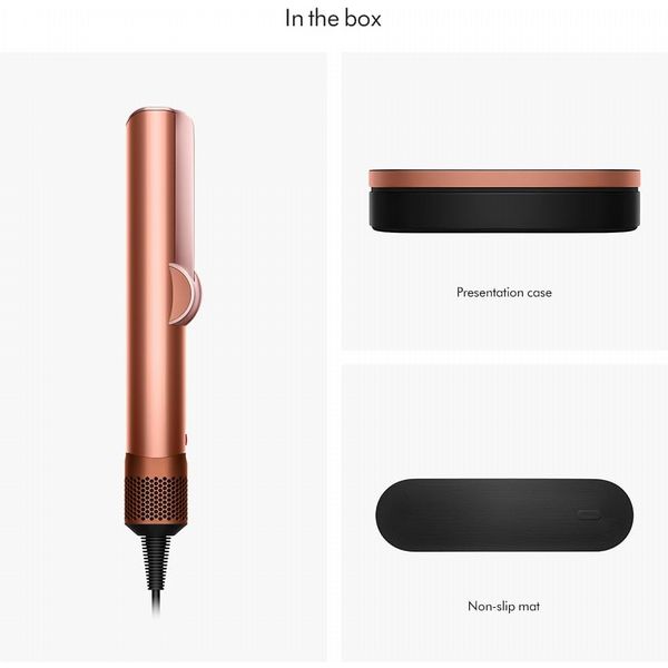 Dyson Airstrait Hair Straightener - Amber Silk & Pink Champagne