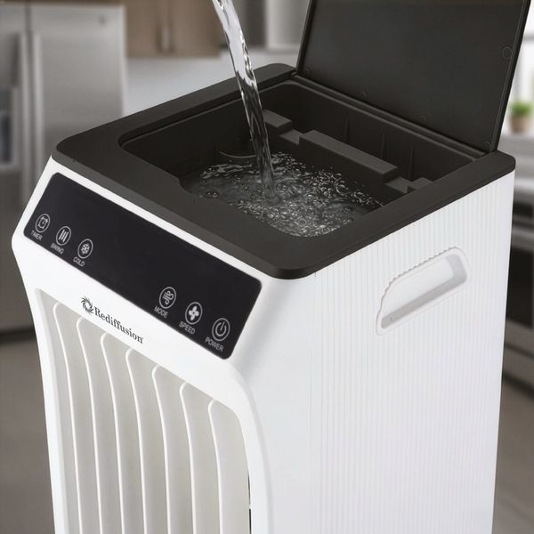 Rediffusion 4-in-1 Digital Fan, Air Cooler, Humidifier & Purifier