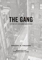 Gang, The: A Study of 1,313 Gangs in Chicago