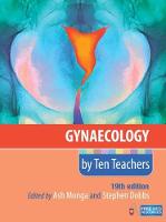 Gynaecology by Ten Teachers, 19th Edition (PDF eBook)