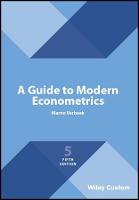 Guide to Modern Econometrics, A