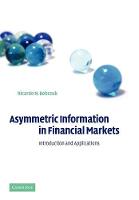 Asymmetric Information in Financial Markets: Introduction and Applications
