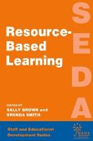 Resource Based Learning