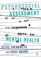 Psychosocial Assessment in Mental Health (PDF eBook)