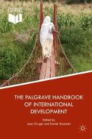 The Palgrave Handbook of International Development (ePub eBook)