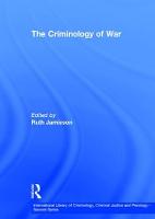Criminology of War, The