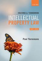 Holyoak and Torremans Intellectual Property Law (ePub eBook)