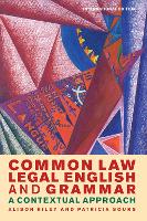 Common Law Legal English and Grammar: A Contextual Approach