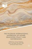 Palgrave International Handbook of Higher Education Policy and Governance, The