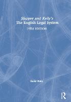 Slapper and Kelly's The English Legal System (PDF eBook)