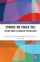 Stories We Could Tell: Putting Words To American Popular Music