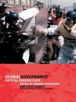 Global Governance: Critical Perspectives