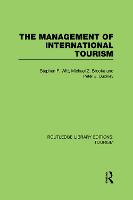 Management of International Tourism (RLE Tourism), The