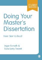 Doing Your Masters Dissertation: From Start to Finish (ePub eBook)