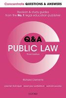 Concentrate Questions and Answers Public Law: Law Q&A Revision and Study Guide