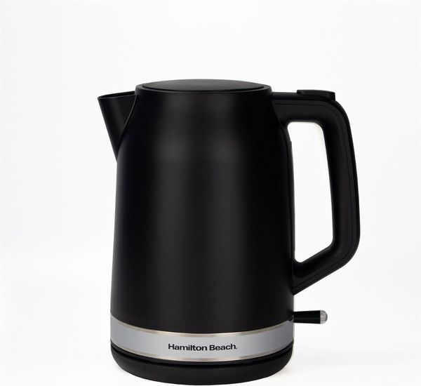 Hamilton Beach Ella Kettle Matte Black Open Box
