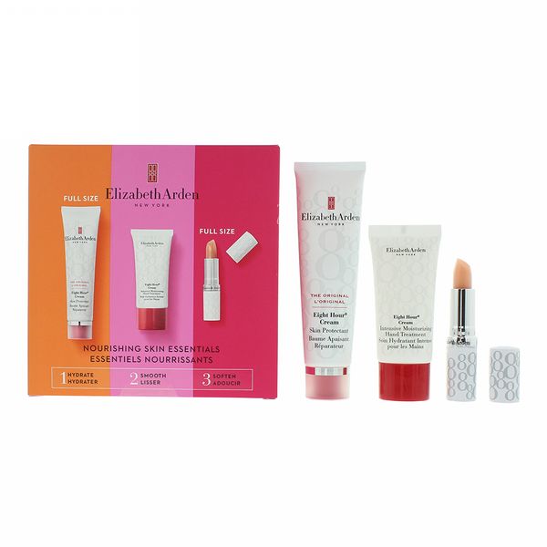  Elizabeth Arden Nourishing Skin Essentials 3 Piece Gift Set: Hand Cream 50Ml - Hand Treatment 30Ml...
