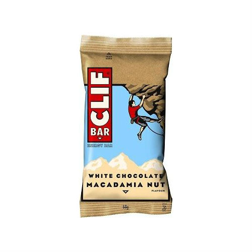 Clif - Clif Bar 68g - White Choc Macadamia - Box of 12 Bars - vegetarian - vegan